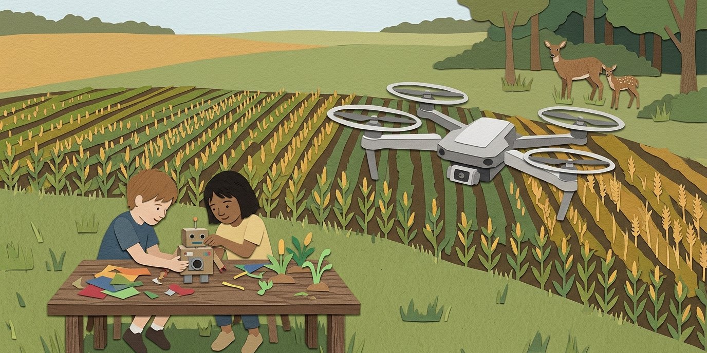 Illustration: Family Open Lab: Future farming — Futurium