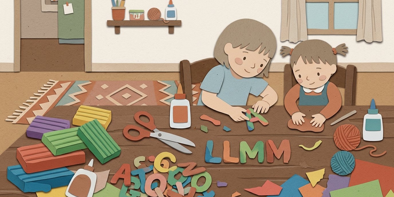 Illustration: Workshop “Word Forms” — Totschka — Bilingual Children's Library