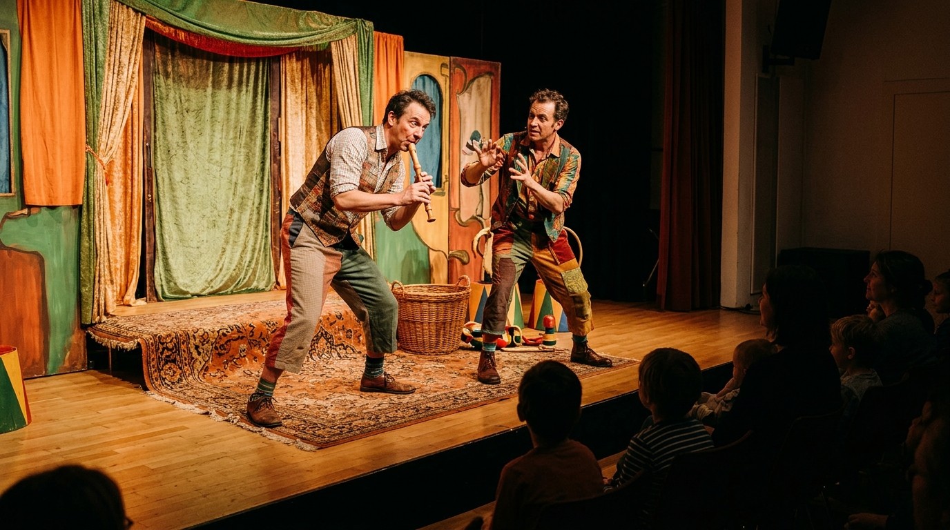 AI-generated image: Play “Surprise! The Circus Is Here!” — Pfefferberg Theater