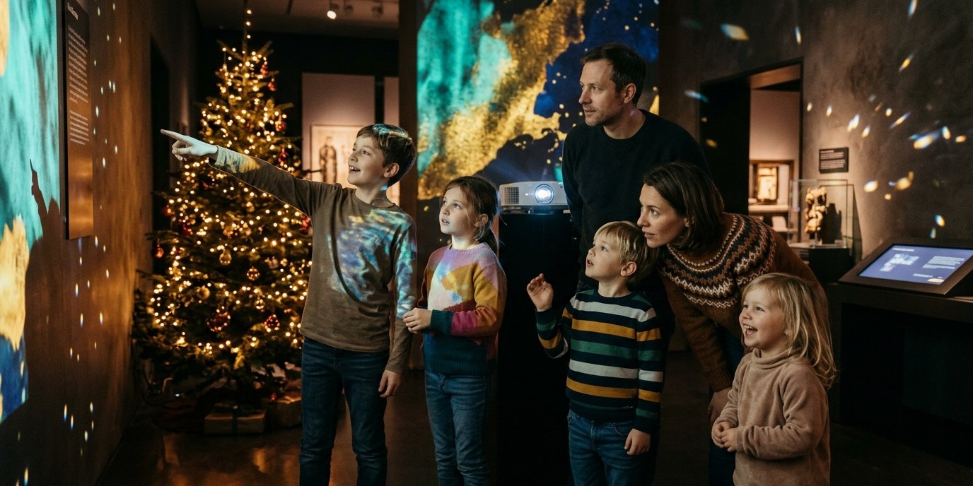 AI-generated image: Christmas special “Lights Out” — Barnim Panorama