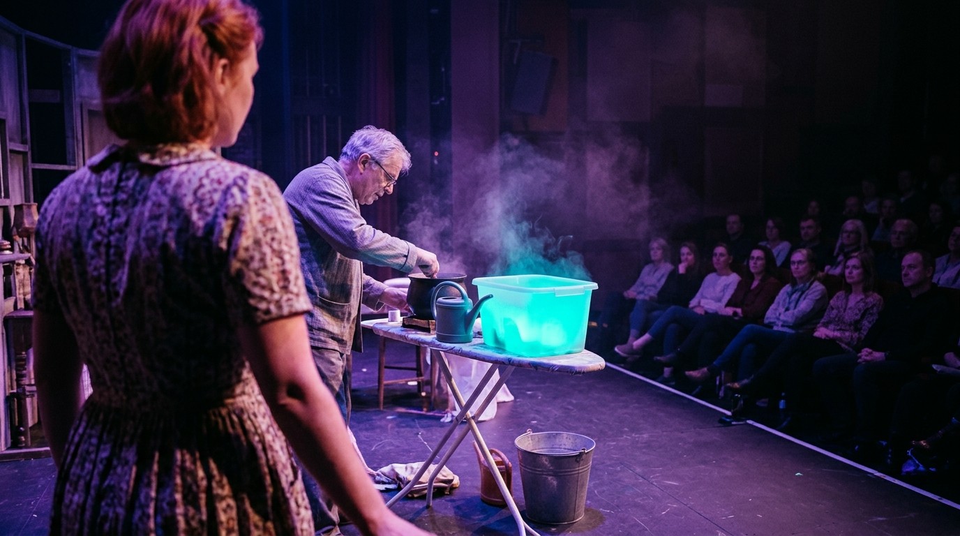 AI-generated image: Play “The Night of Wishes” — Theater an der Parkaue