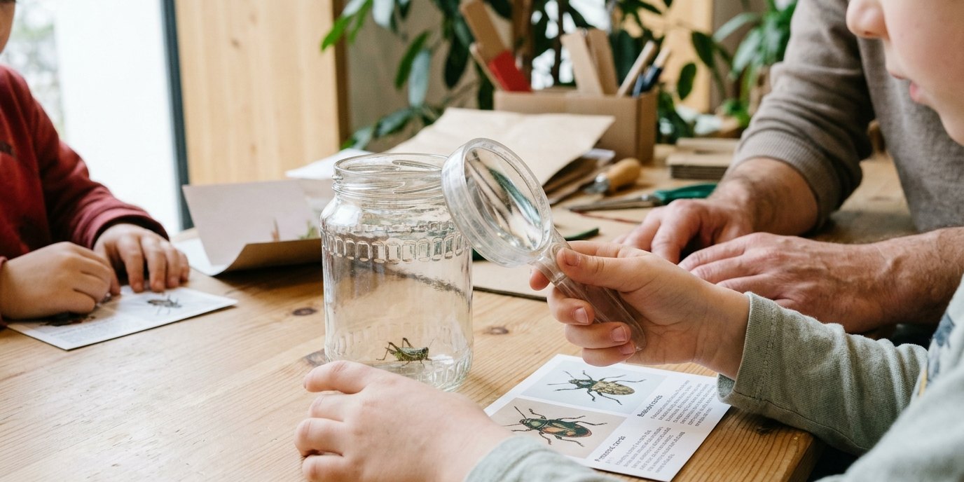 AI-generated image: Junior researchers club — Naturkundemuseum Potsdam