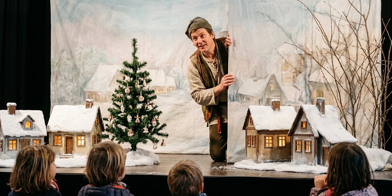 KI-generiertes Bild: Puppentheater „Lotta kann fast alles“ — Theater Zitadelle