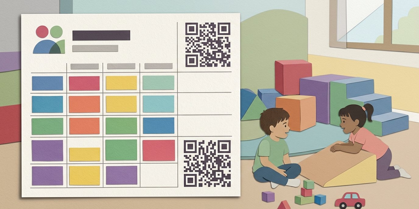Illustration: Family time — Familienzentrum im Bucher Bürgerhaus