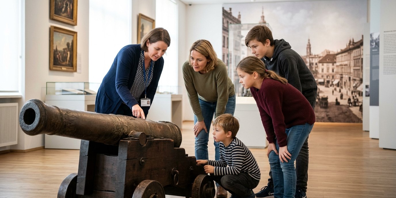 AI-generated image: Guided tour “Just Old Stuff?” — Deutsches Historisches Museum – Pei-Bau