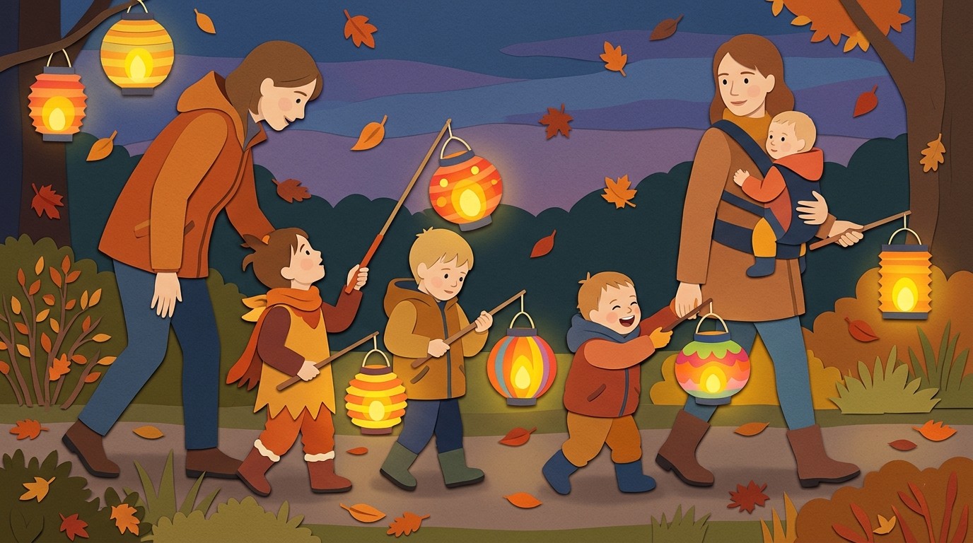 Illustration: Halloween in Klaistow — Spargelhof Klaistow