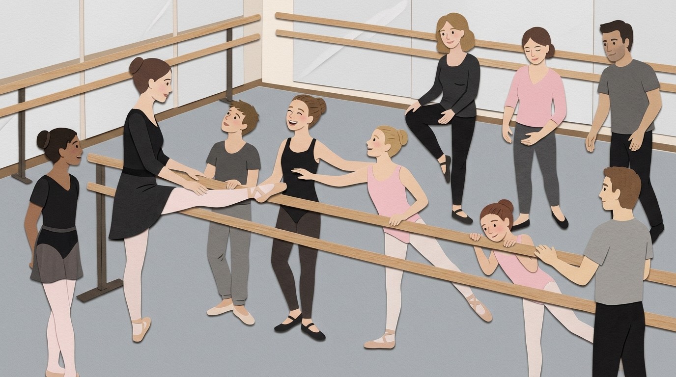 Illustration: Tanzworkshop „TanzTanz“ — Deutsche Oper Berlin