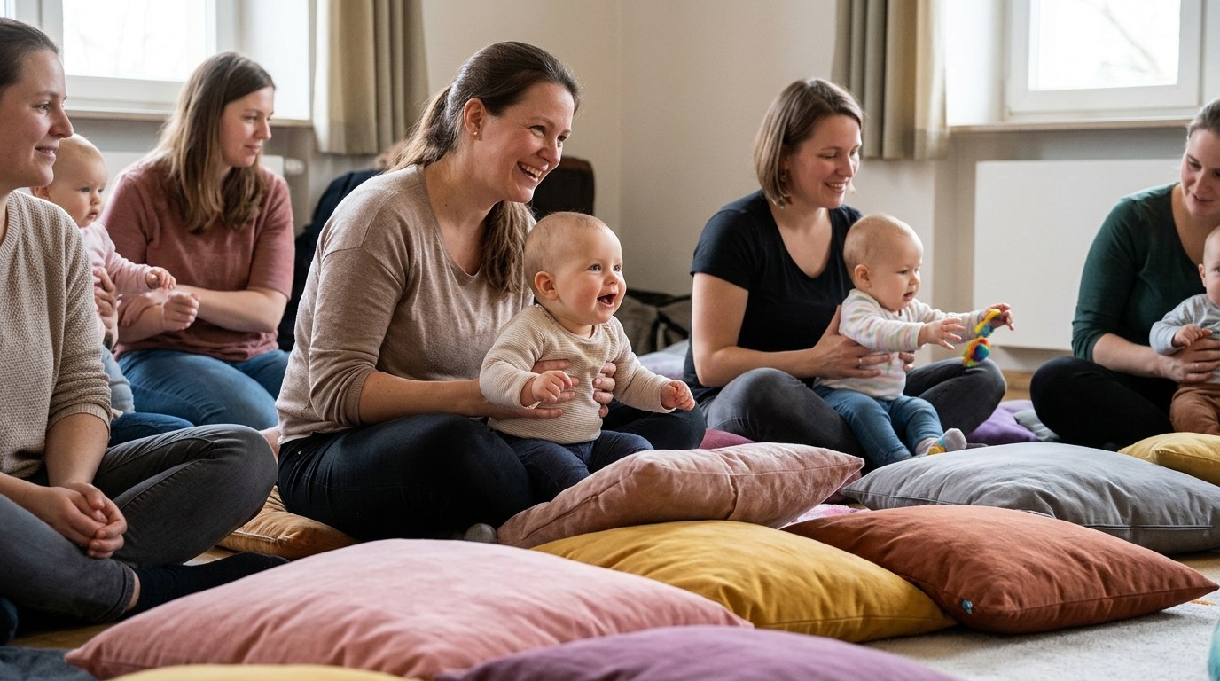AI-generated image: Baby concert “Charly Coconut” — Bürgerhaus am Schlaatz
