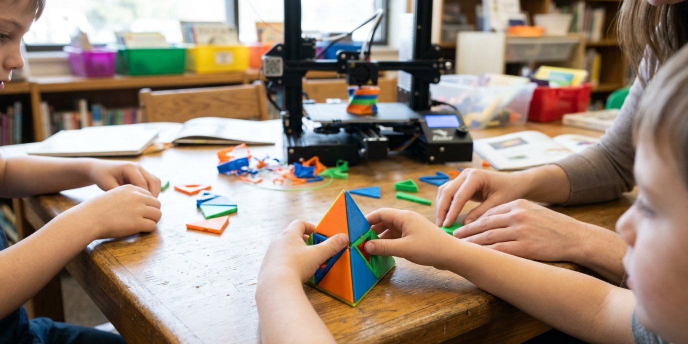 KI-generiertes Bild: Offener Workshop „PlanckPlay“ — Janusz- Korczak-Bibliothek
