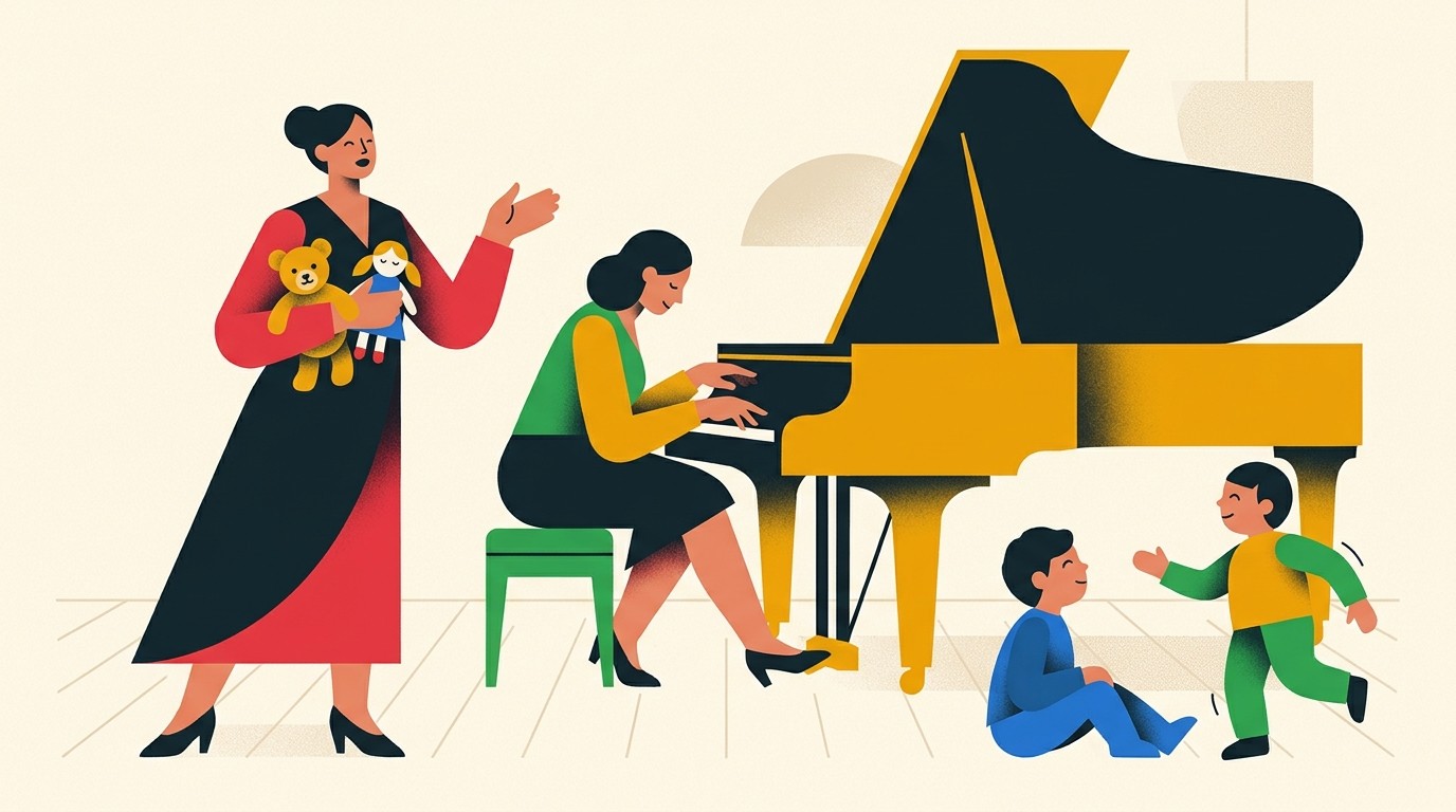 Illustration: Mascha und Mischka — Charlottchen