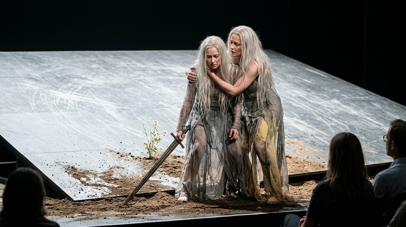AI-generated image: Play “The Nibelungs” — Hans Otto Theater Potsdam