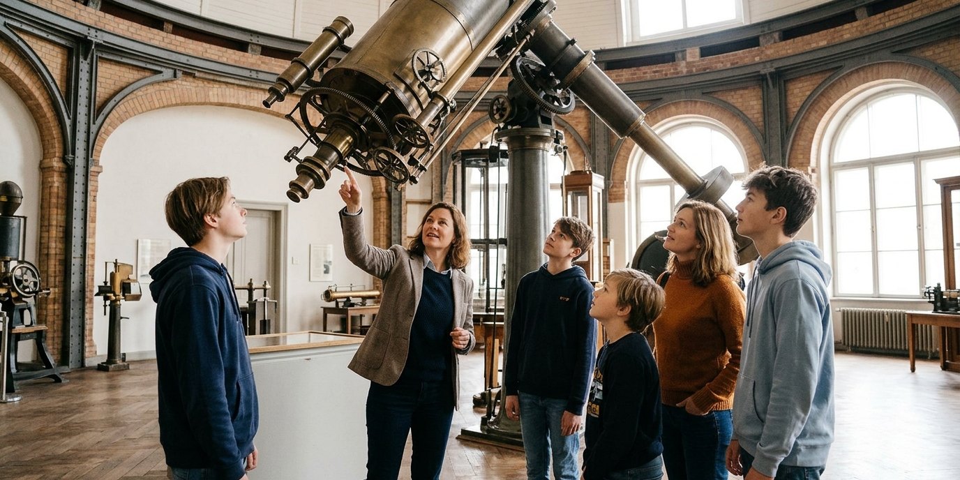 AI-generated image: Guided tour of Archenhold Observatory — Archenhold-Sternwarte