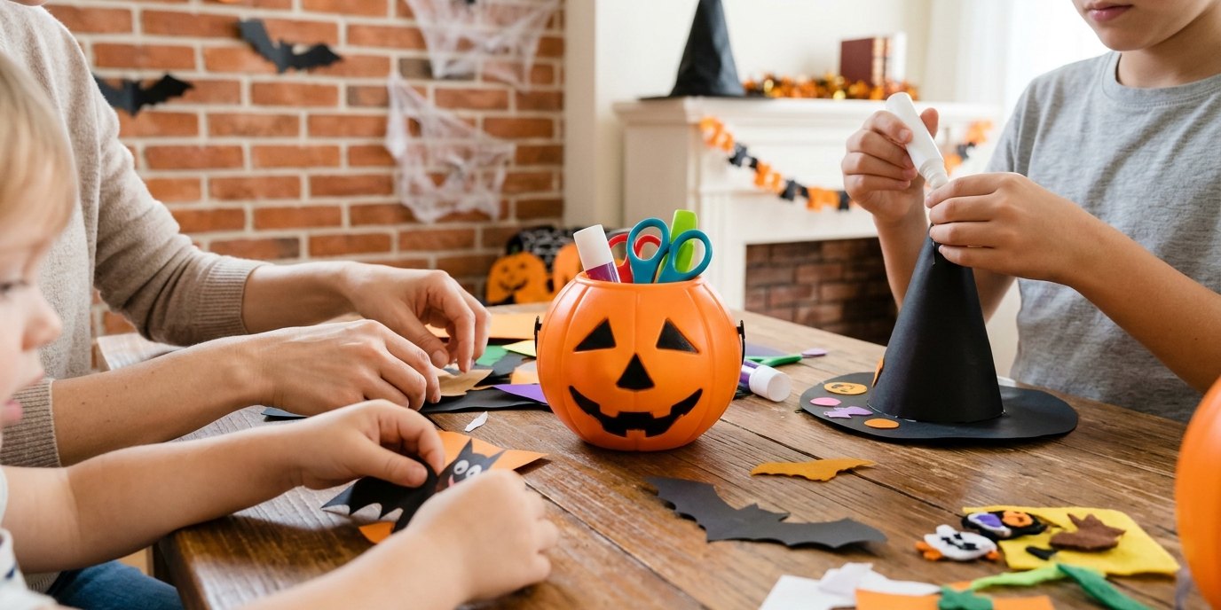 AI-generated image: Halloween party “Monster Mash” — Ingeborg-Drewitz-Bibliothek
