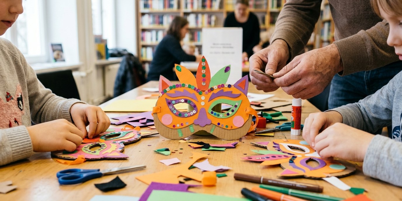 AI-generated image: Workshop “Monster Lab” — Totschka — Bilingual Children's Library