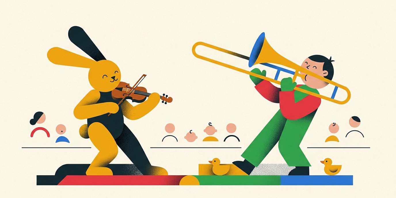 Illustration: Concert “MAIBISHOW” — Kühlhaus Berlin