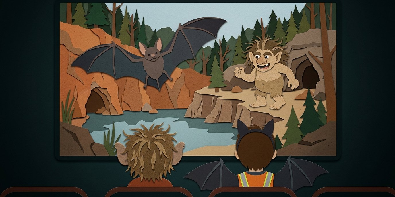 Illustration: Film “The World's Naughtiest Troll” — Hackesche Höfe Kino