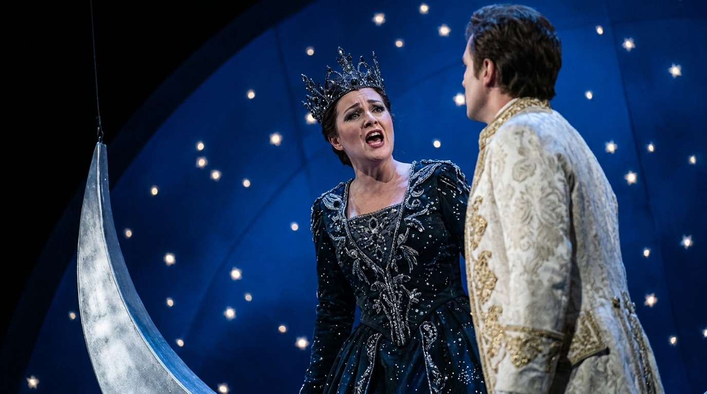 KI-generiertes Bild: Familienvorstellung „Die Zauberflöte“ — Staatsoper Unter den Linden