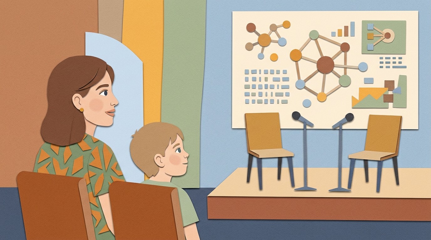 Illustration: Gesprächsreihe „Anders geFragt #2“ — Humboldt Forum im Berliner Schloss