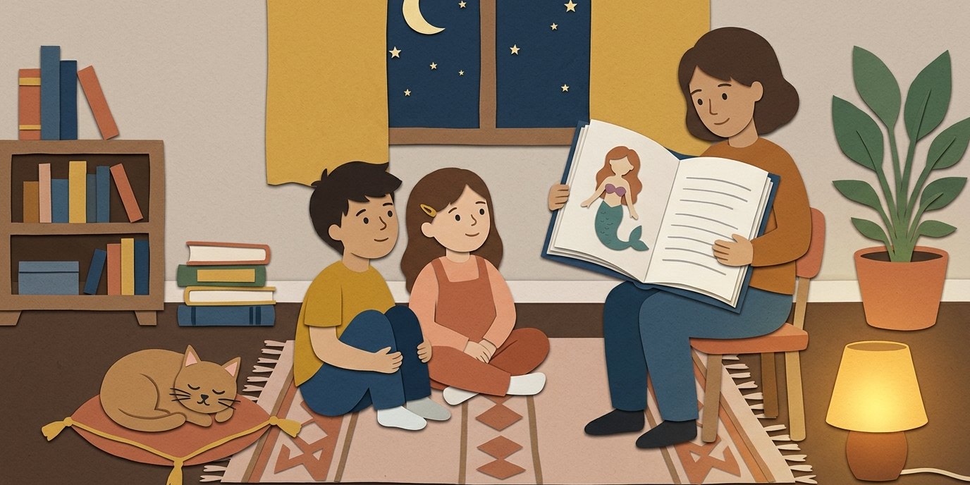 Illustration: Story “The Little Mermaid” & “Julián Is a Mermaid” — LesArt Berliner Zentrum für Kinder- und Jugendliteratur