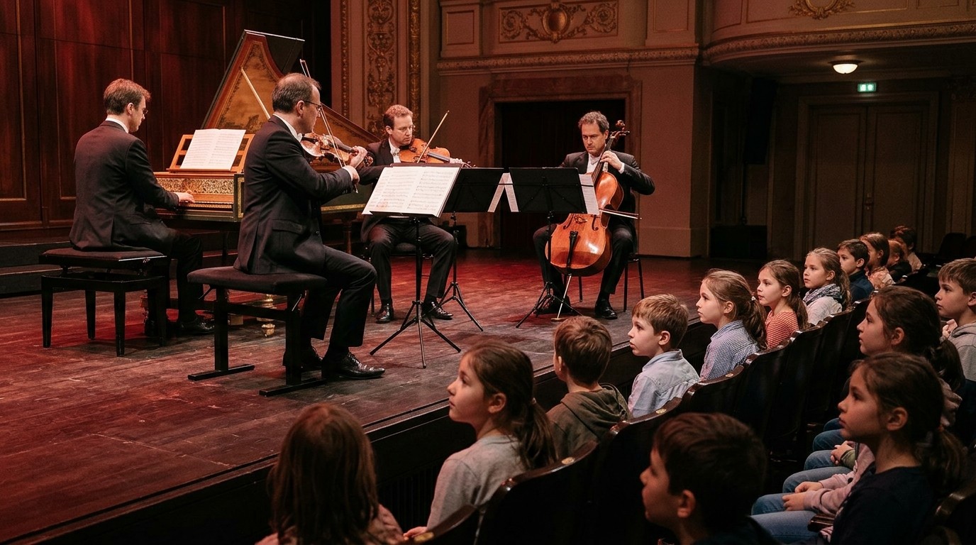 AI-generated image: Children's concert II — Staatsoper Unter den Linden