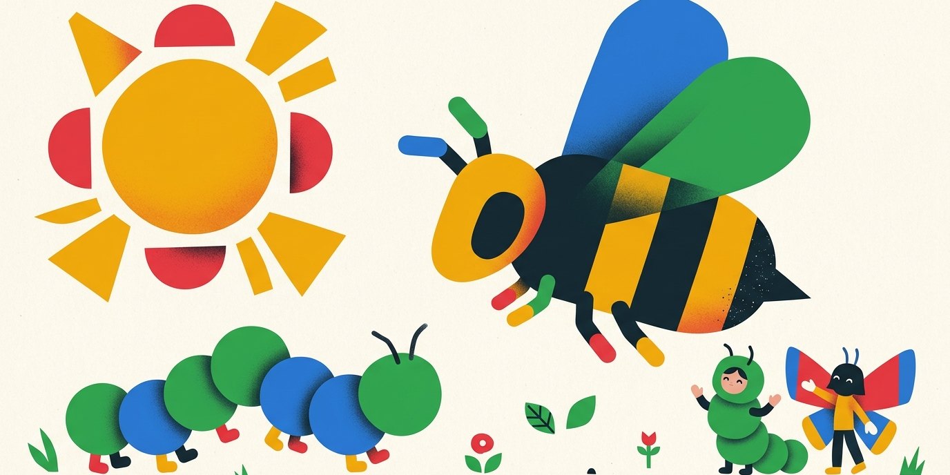 Illustration: Puppet musical “The Very Hungry Caterpillar” — Theater Mirakulum