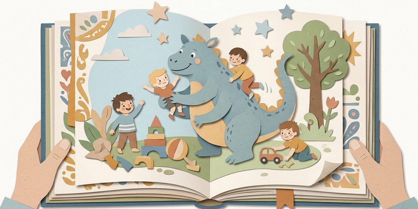 Illustration: Vorlesen „Spiel, Fantasie und Familienzauber“ — Humboldt Forum im Berliner Schloss