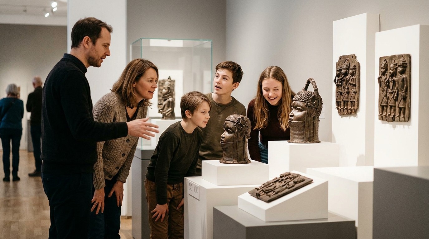 AI-generated image: Guided tour “Felix von Luschan” — Humboldt Forum im Berliner Schloss