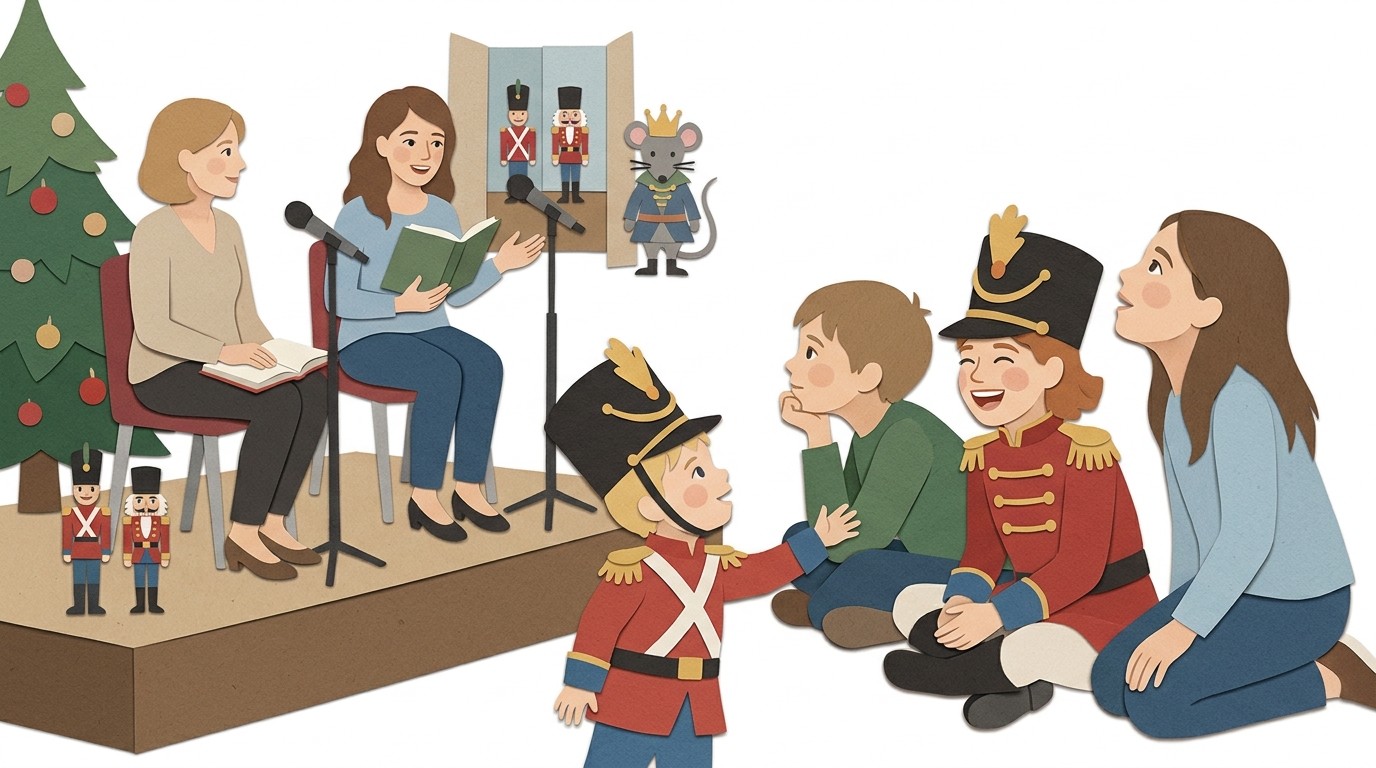 Illustration: Musical reading “The Nutcracker and the Mouse King” — Komödie am Kurfürstendamm im Ernst-Reuter-Saal