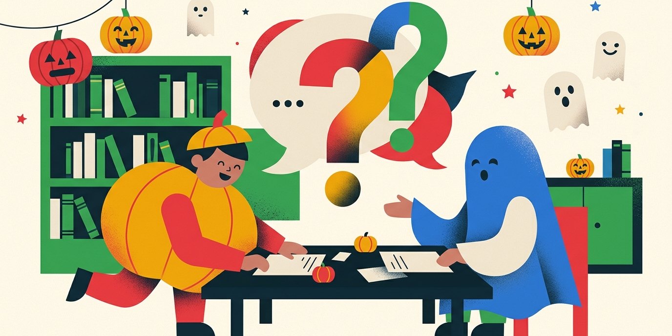 Illustration: Quiz “Happy Halloween” — Janusz- Korczak-Bibliothek