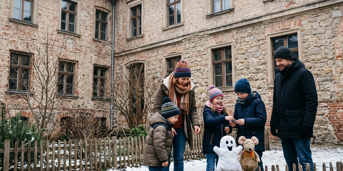 AI-generated image: Guided tour “Waldemar and the Animals” — Jagdschloss Grunewald
