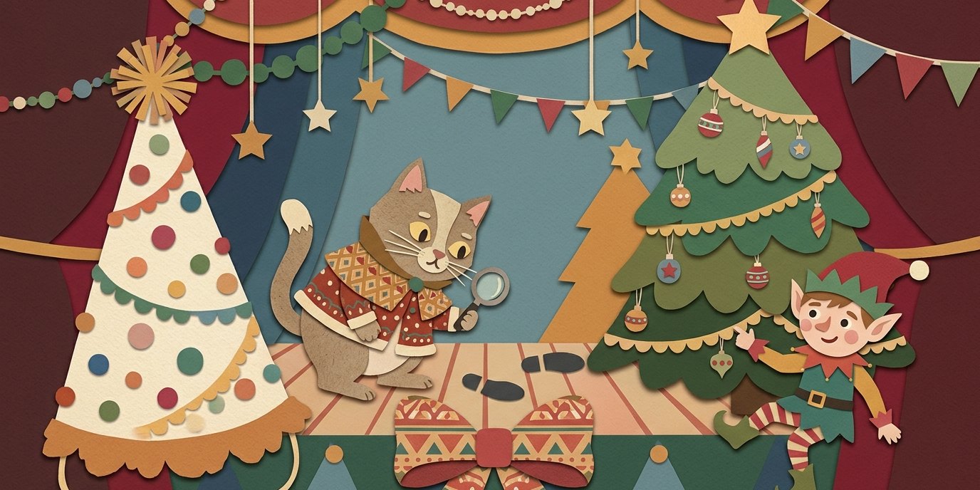 Illustration: Play “Shirley Cat and New Year” — Theatre Pool