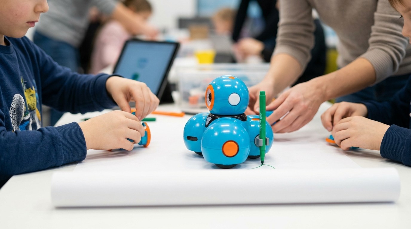 AI-generated image: Workshop: robots, AI and teamwork — Futurium