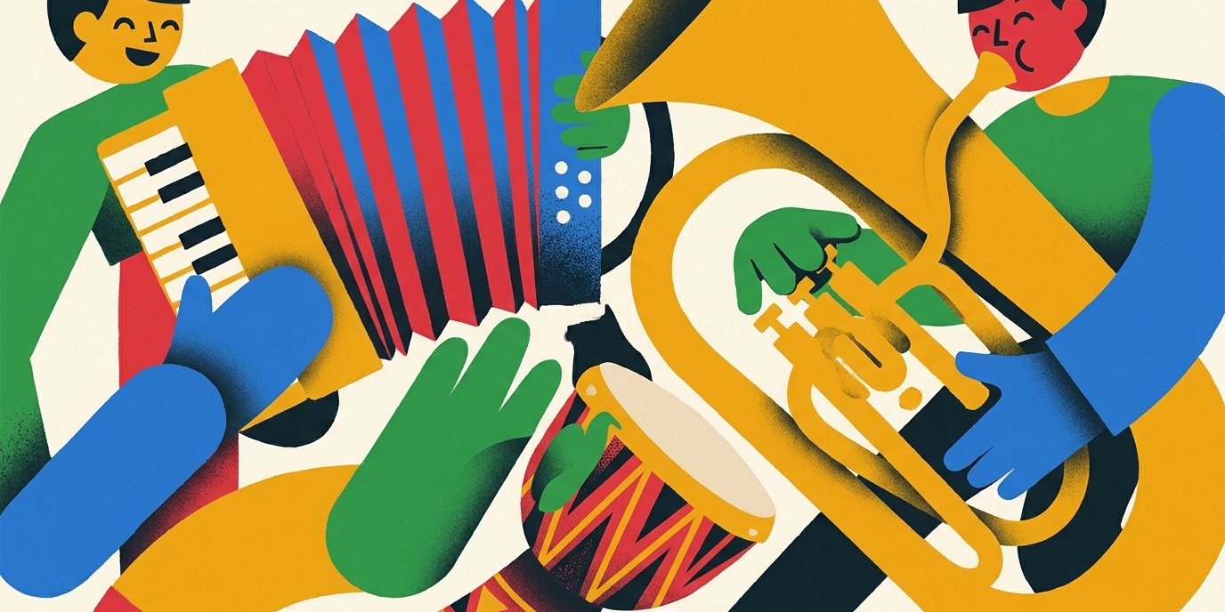 Illustration: Family Sunday in Nikolai Quarter — Museum Knoblauchhaus