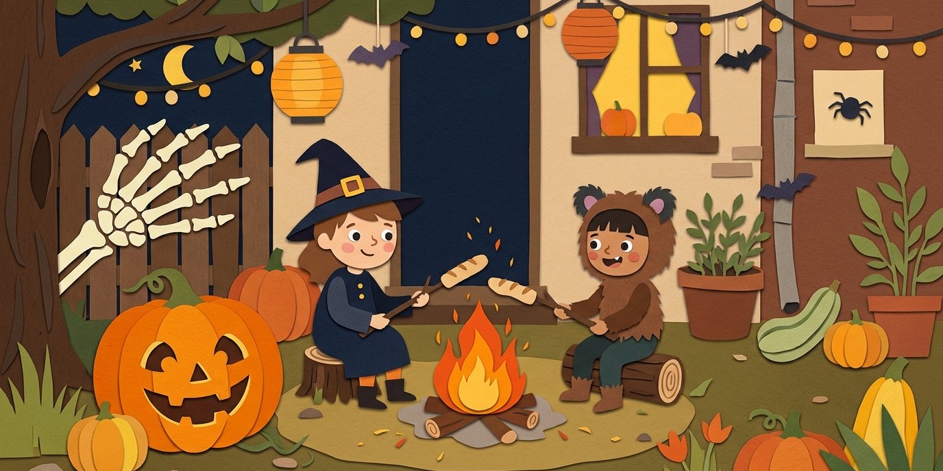 Illustration: Halloween family festival — Warenschleuder – Das Warenhaus