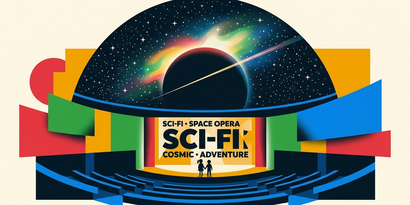 Illustration: Planetarium show “Cosmic Rock” — Zeiss-Großplanetarium