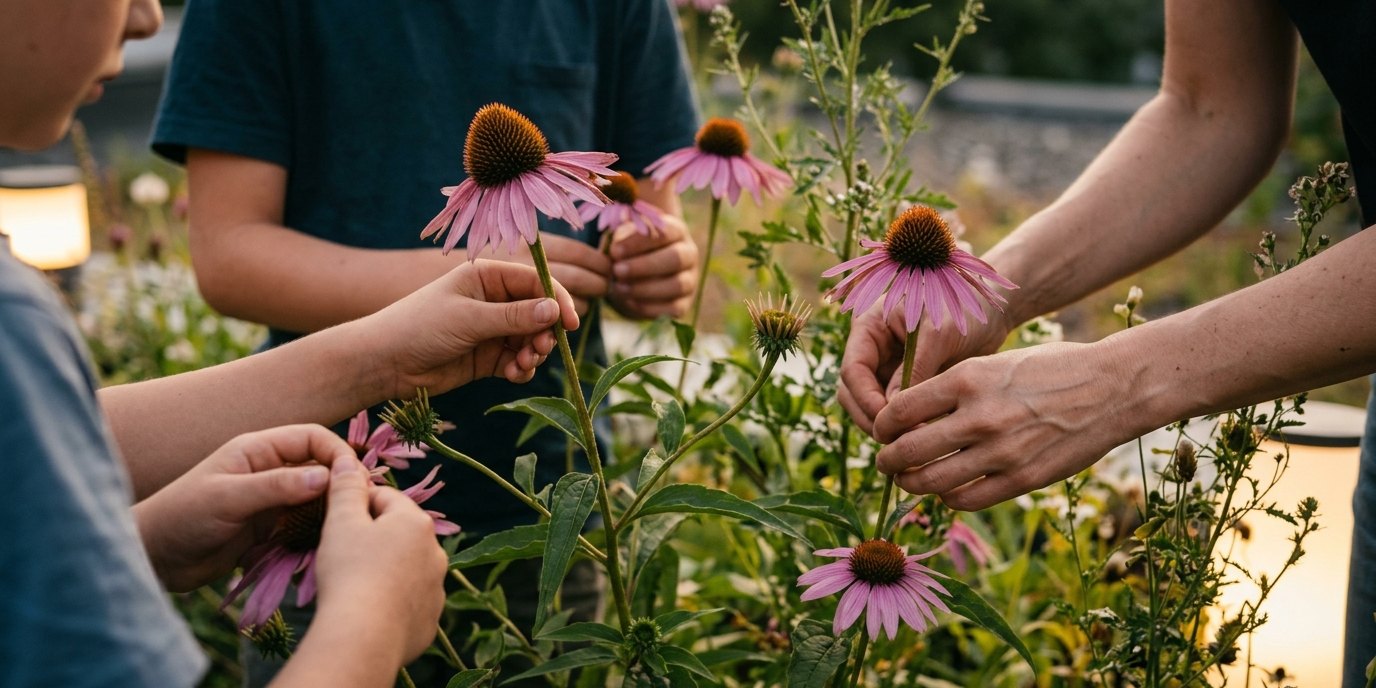 AI-generated image: Tour “Healing Plants and Herb Magic” — Botanischer Garten und Botanisches Museum Berlin