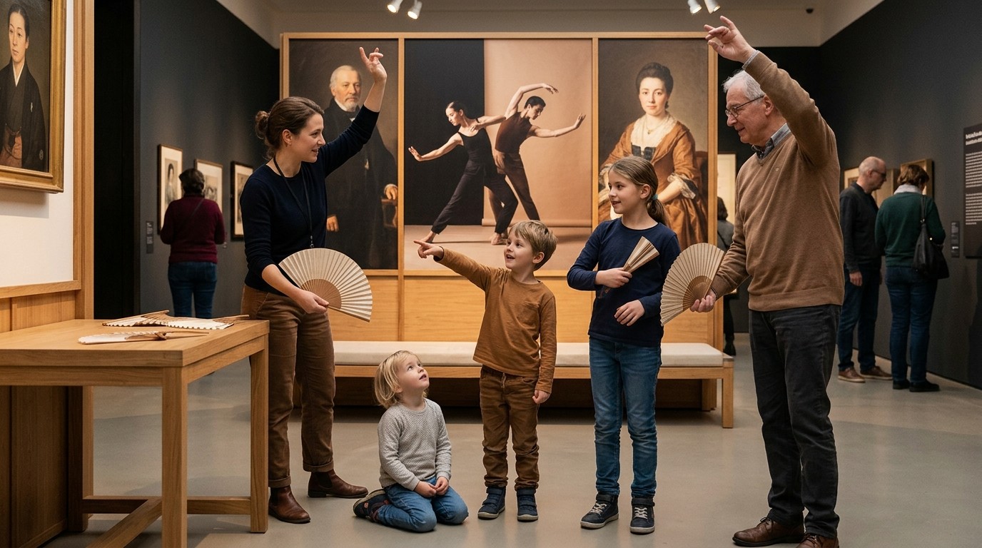 AI-generated image: Tour “Dancing Generations” — Humboldt Forum im Berliner Schloss