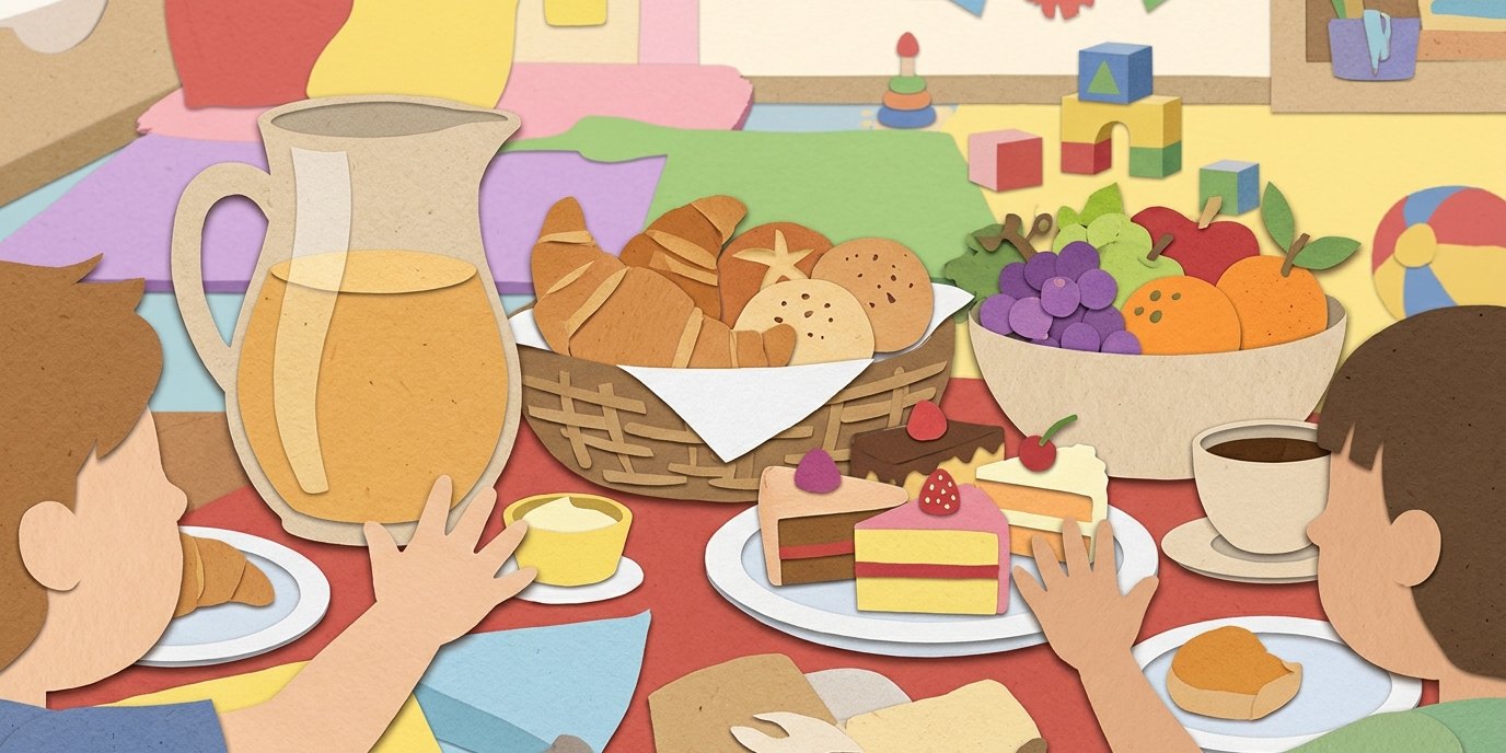 Illustration: Halloween-Brunch — Familiencafé Rubens