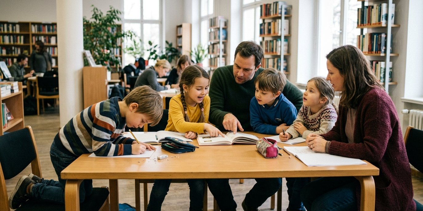 AI-generated image: Russian language course “Zhi-shi” — Totschka — Bilingual Children's Library