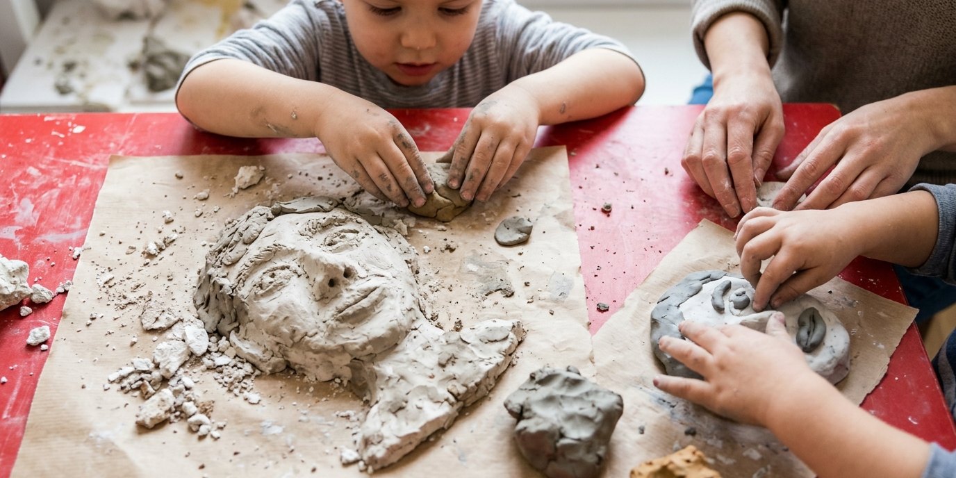 AI-generated image: Workshop “Eagle, Lion, Crown” — Humboldt Forum im Berliner Schloss