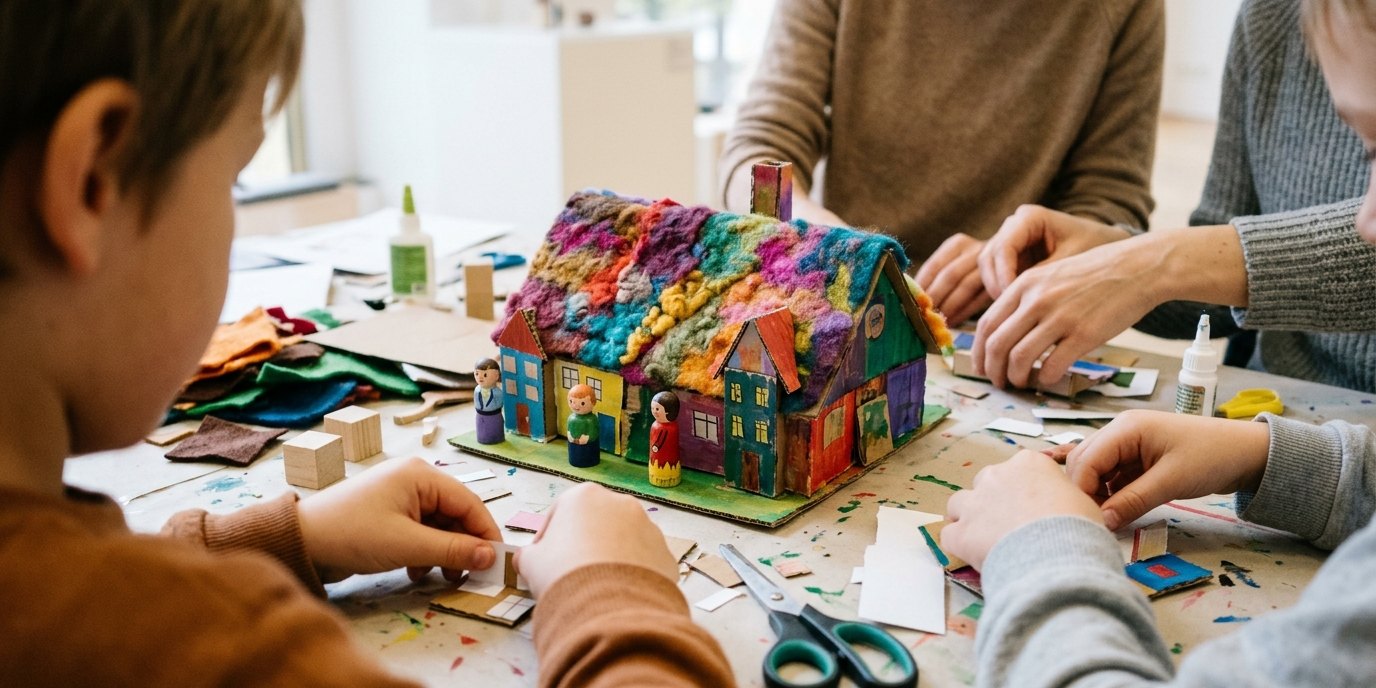 AI-generated image: Workshop “SuperCity 3000” — Deutsches Technikmuseum