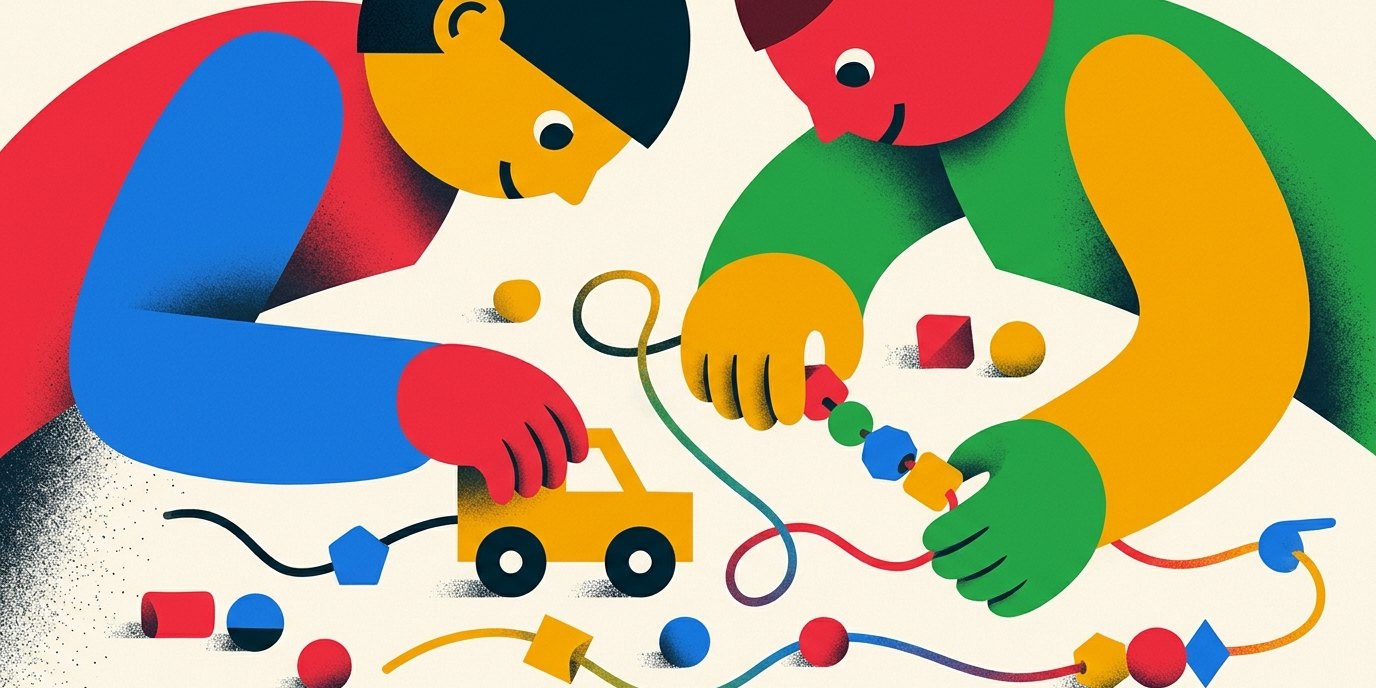 Illustration: Kurs „Wunder in der Tasche“ — Totschka — Bilingual Children's Library