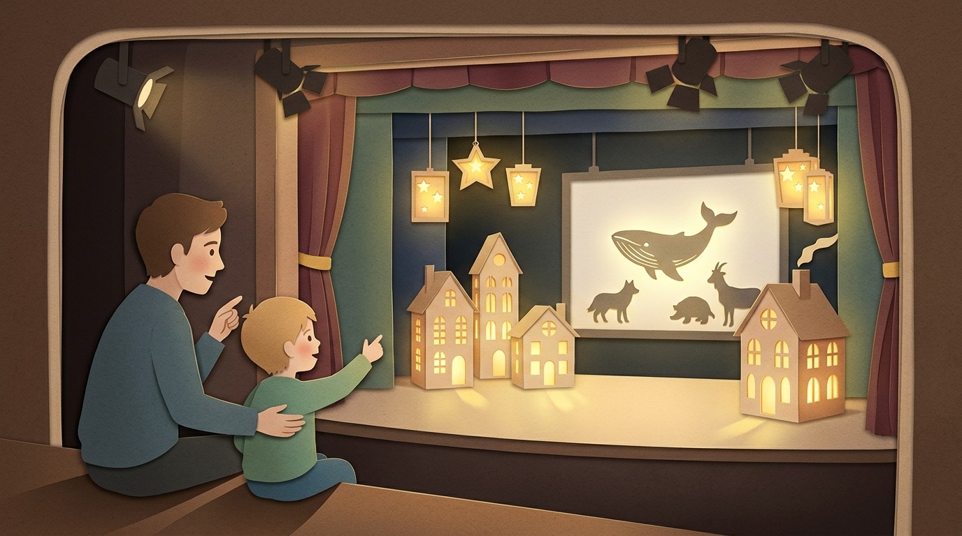 Illustration: Vorstellung „Schneereise“ — Theatre Pool