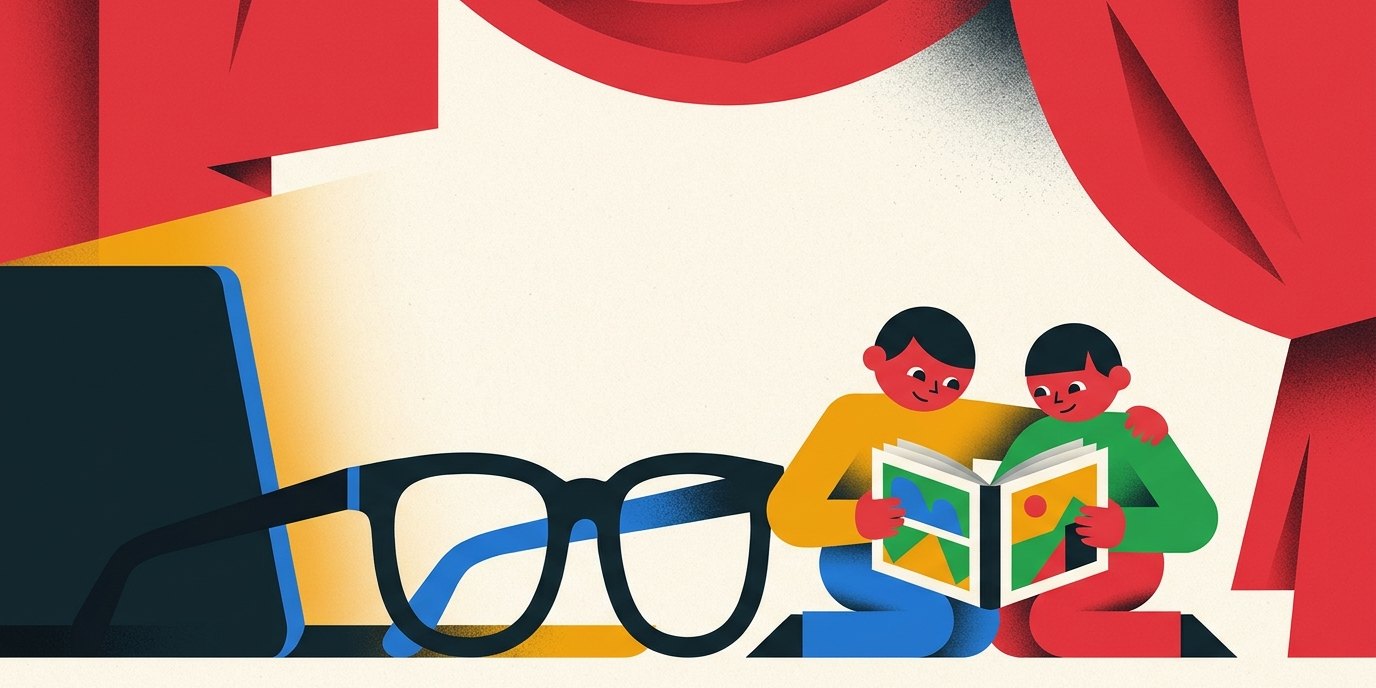 Illustration: Picture book screening — Bibliothek Tempelhof "Eva-Maria-Buch-Haus"