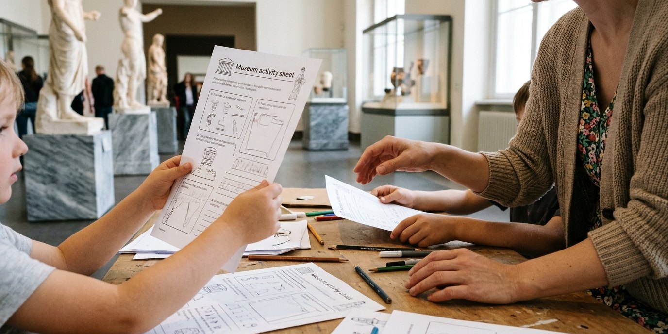 KI-generiertes Bild: Workshop „Fortuna – was ist Glück?“ — Altes Museum