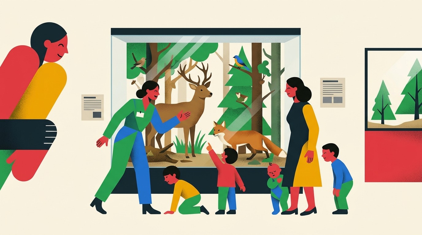 Illustration: Four free museum Fridays — Naturkundemuseum Potsdam