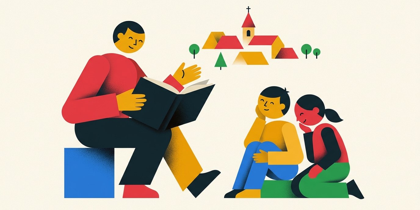 Иллюстрация: «Никки и Вера» — LesArt Berliner Zentrum für Kinder- und Jugendliteratur