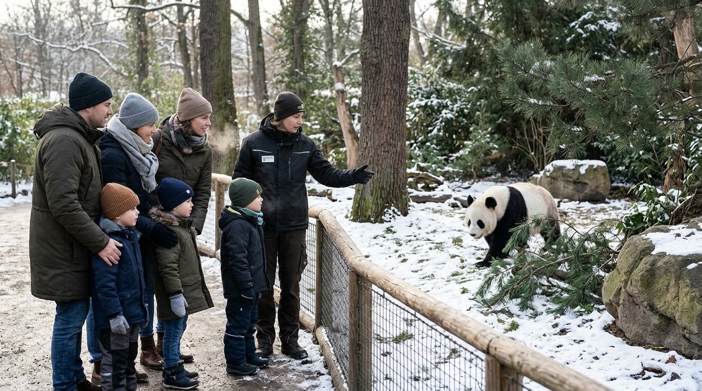 KI-generiertes Bild: Advents- & Weihnachtstour (DE) — Zoo Berlin