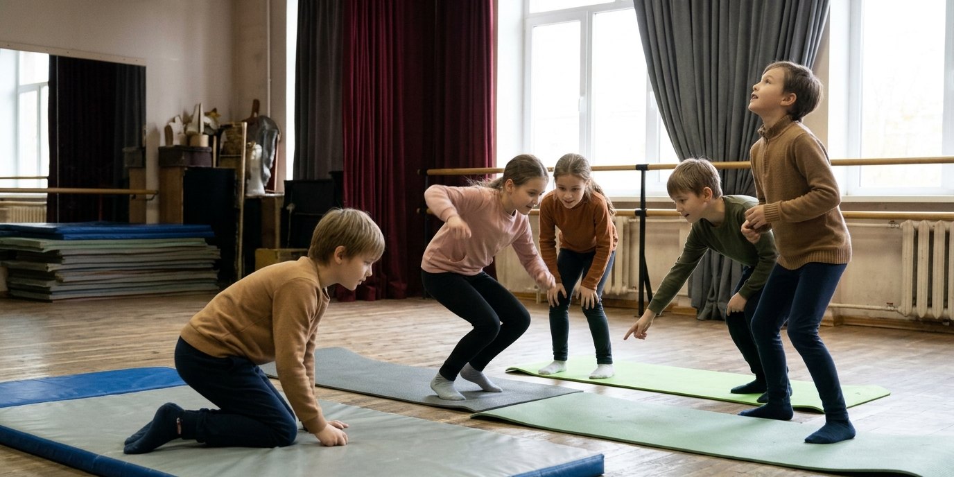 AI-generated image: Theatre workshop — Weinmeisterhaus - Jugendkulturzentrum Mitte