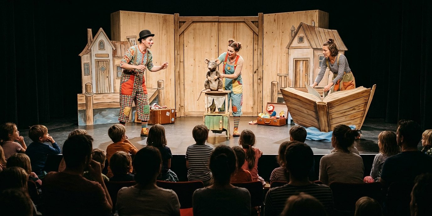 AI-generated image: Children's theatre “Britta's Book” — Kiezanker 36